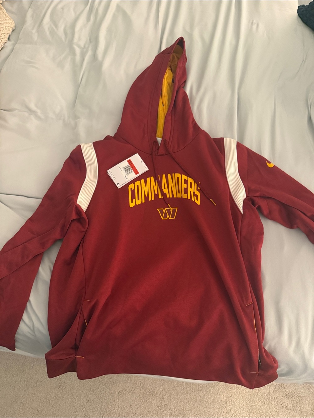 Commanders Maroon Women's Crewneck Hoodie - Nike